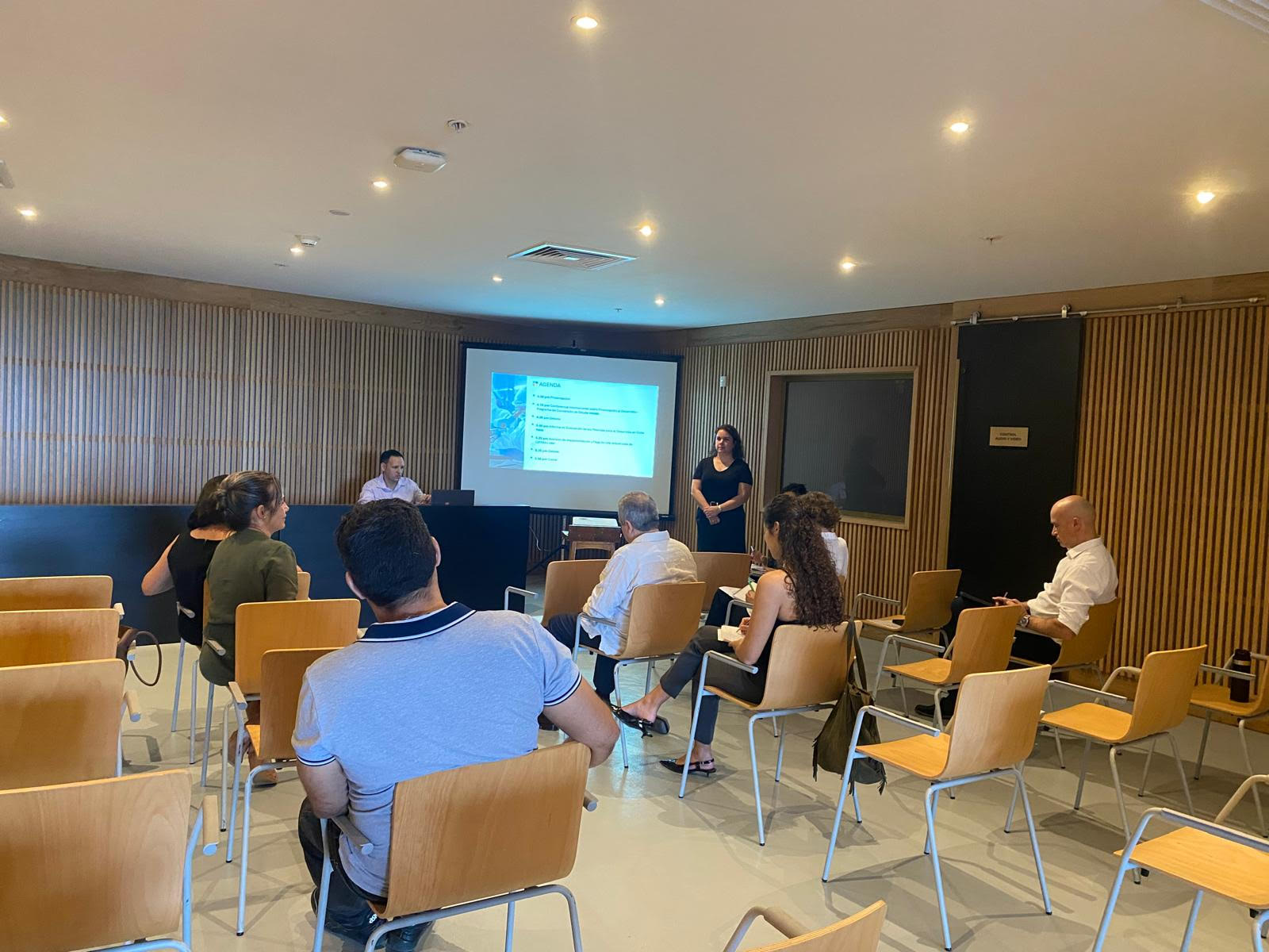 Momento de la reunión de coordinación del proyecto CIFFRA+